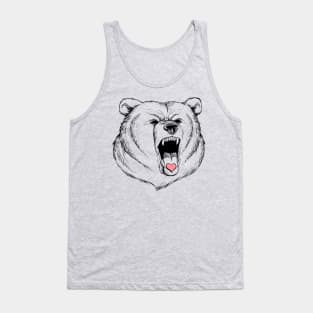 Universal Language Bear Love Tank Top